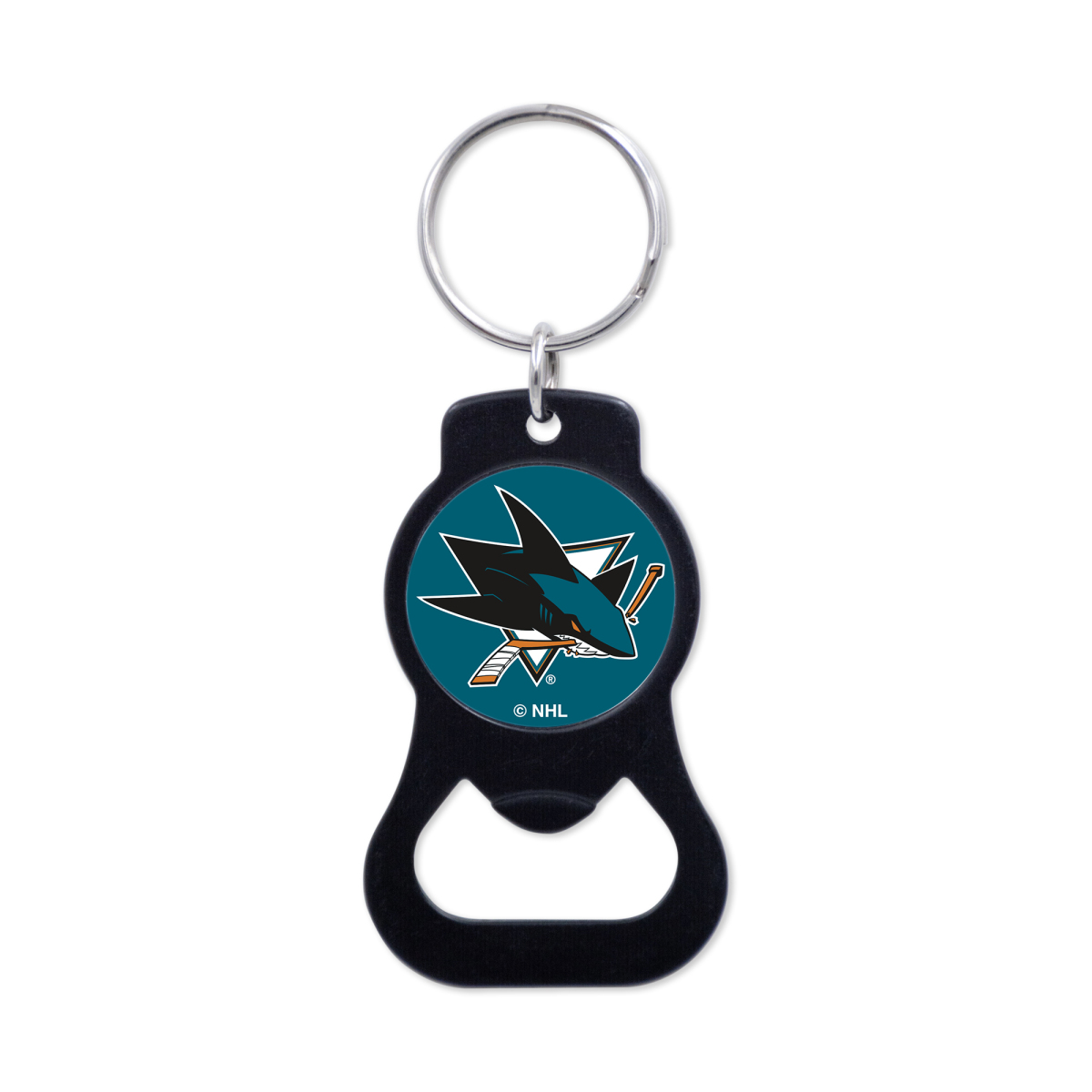 San Jose Sharks přívěšek s otvírakem Black Ring
