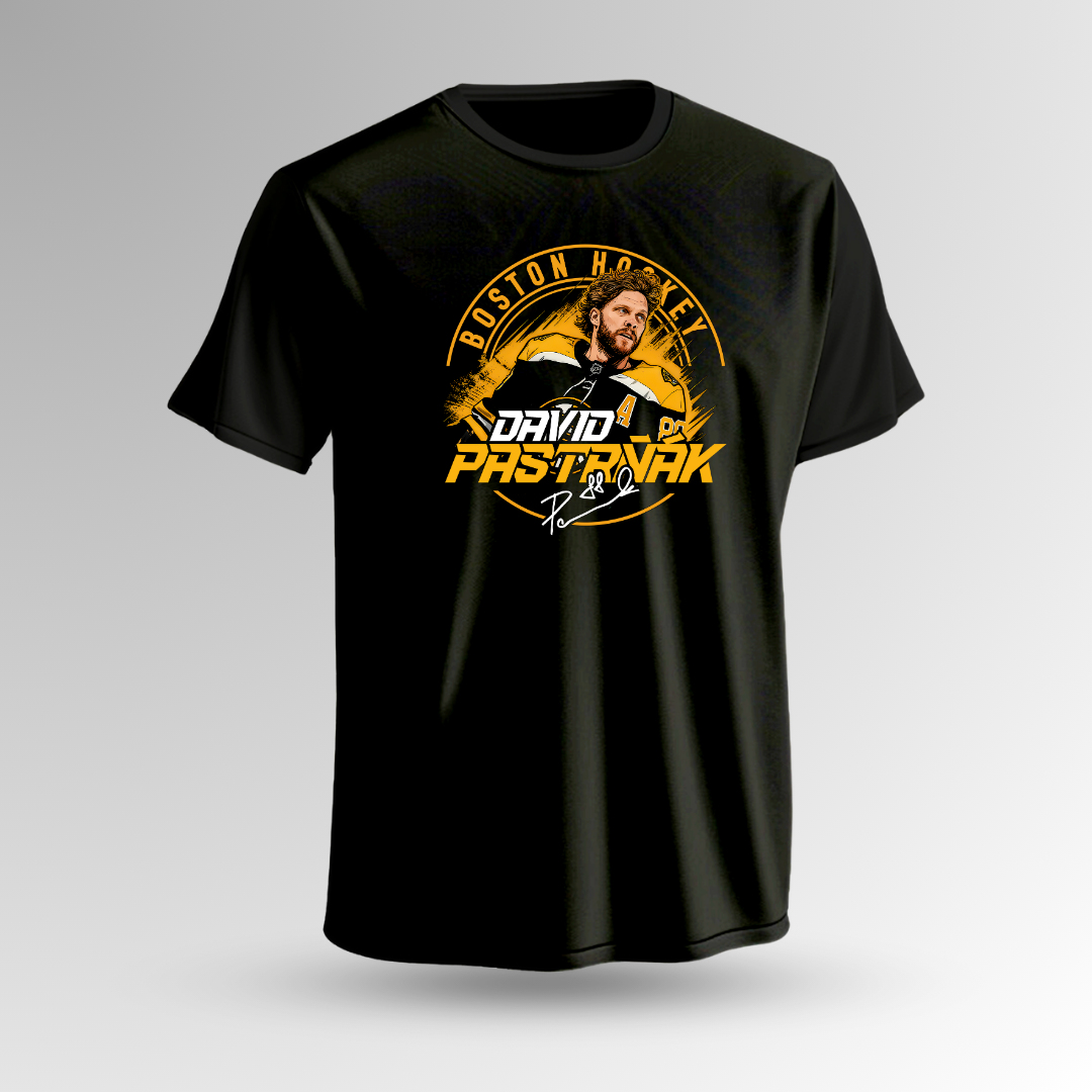 Boston Bruins dětské tričko David Pastrňák #88 Town Exclusive Collection