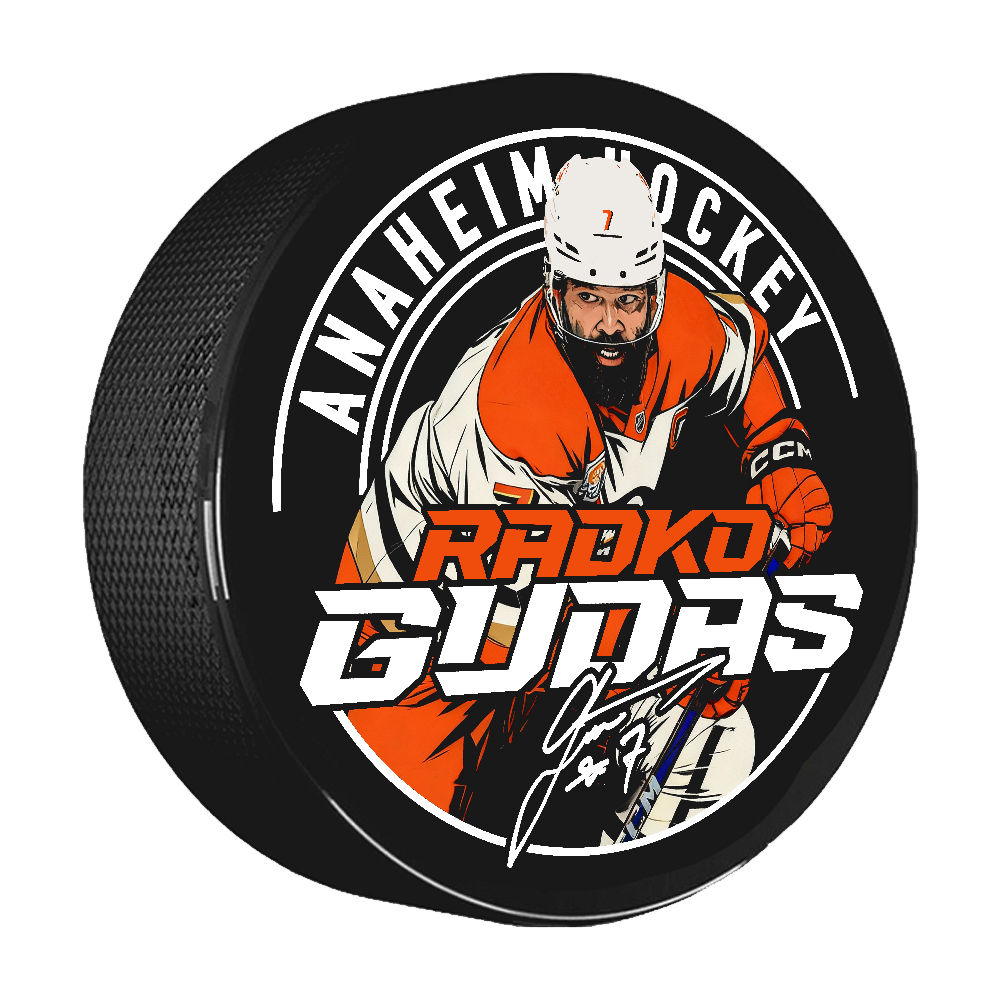Anaheim Ducks puk Radko Gudas #7 Town Exclusive Collection