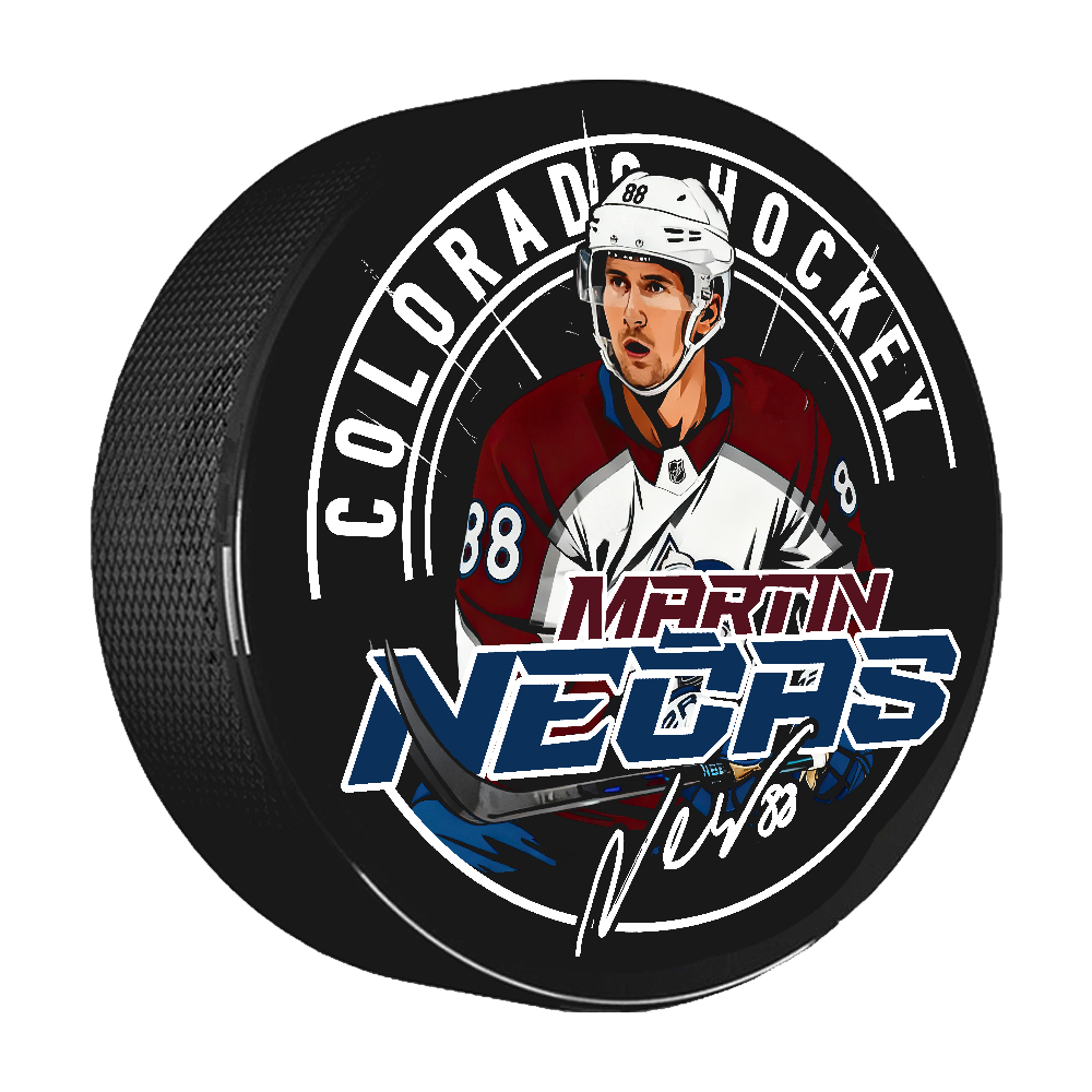 Colorado Avalanche puk Martin Nečas #88 Town Exclusive Collection