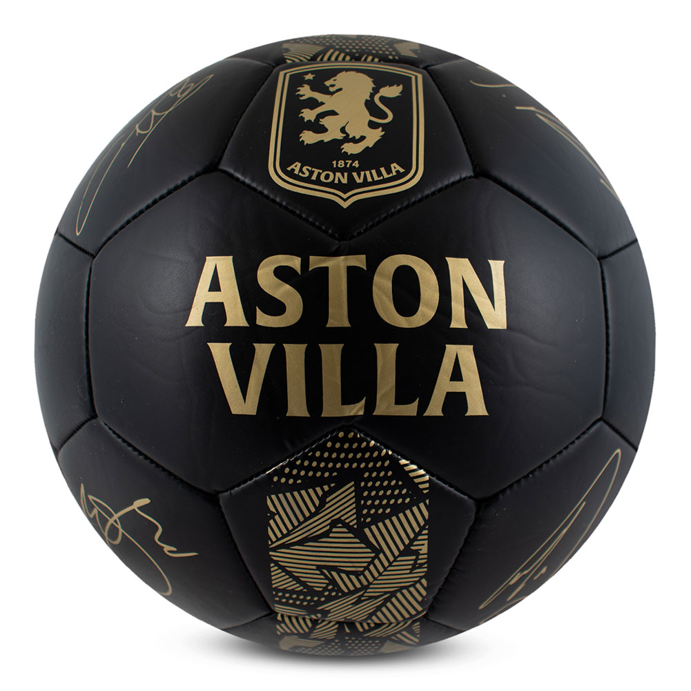 Aston Villa fotbalový míč Sig Gold Phantom - size 5