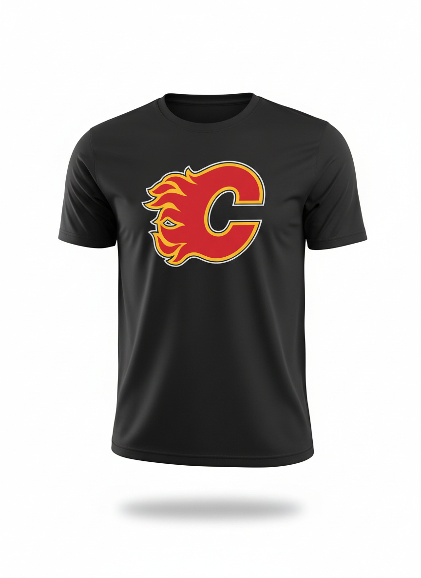 Calgary Flames pánské tričko Johnny Gaudreau #13 black