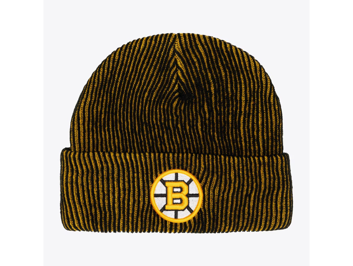 Boston Bruins zimní čepice Double Sided Knit