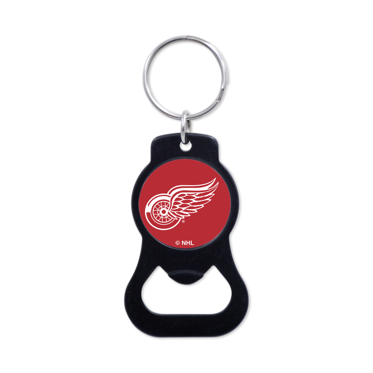 Detroit Red Wings přívěšek s otvírakem Black Ring