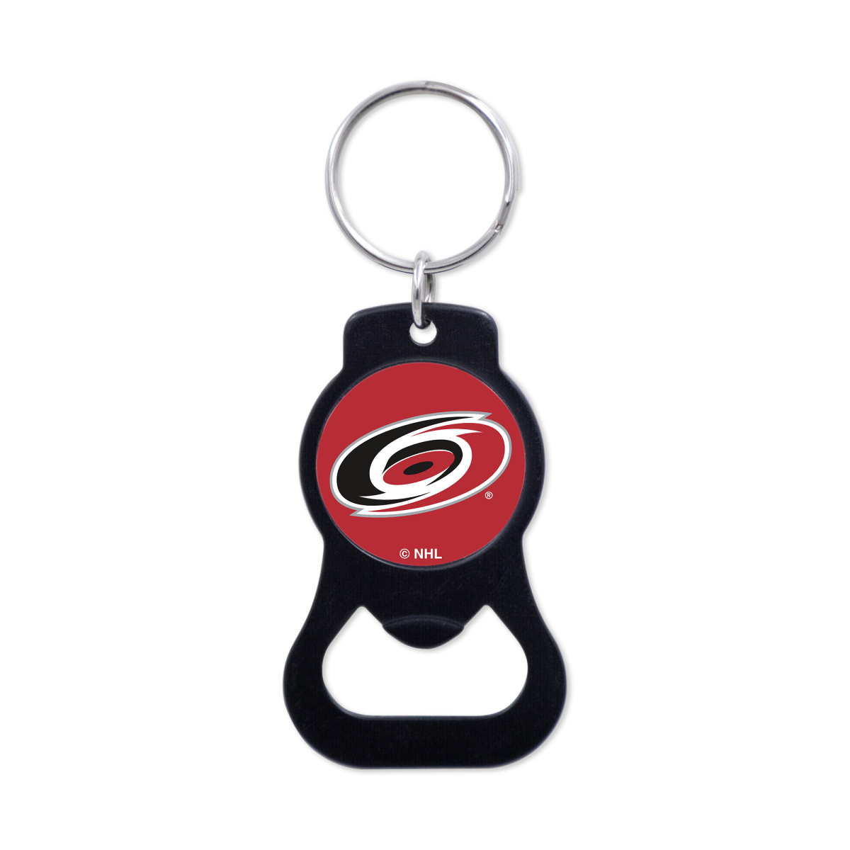 Carolina Hurricanes přívěšek s otvírakem Black Ring