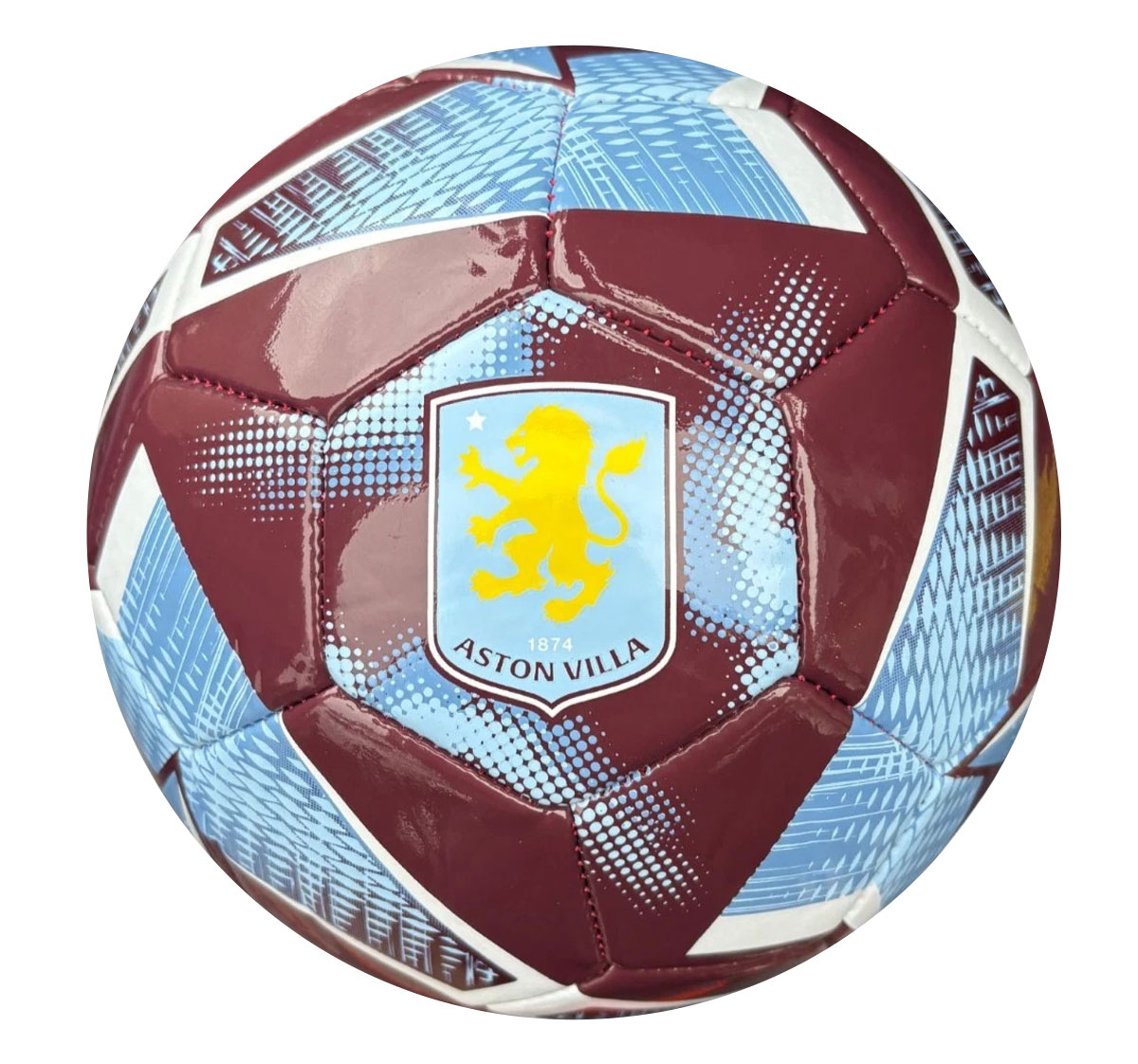 Aston Villa fotbalový míč Spiral - size 3