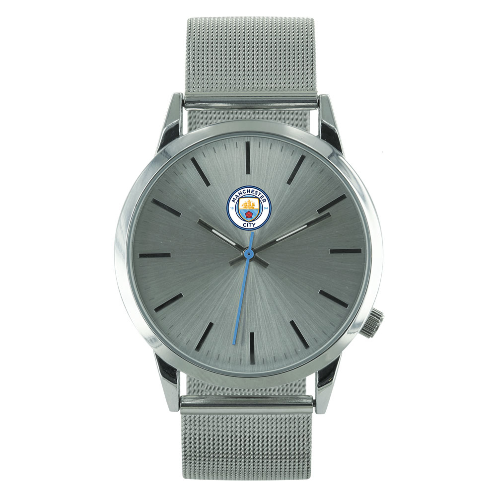 Manchester City hodinky Mens Mesh Strap