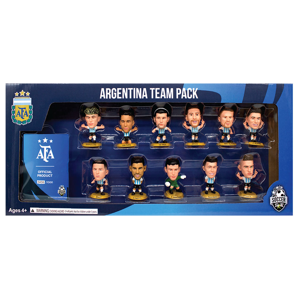 Fotbalové reprezentace figurka Argentina SoccerStarz 11 Player Team Pack limited edition only 1000 pieces