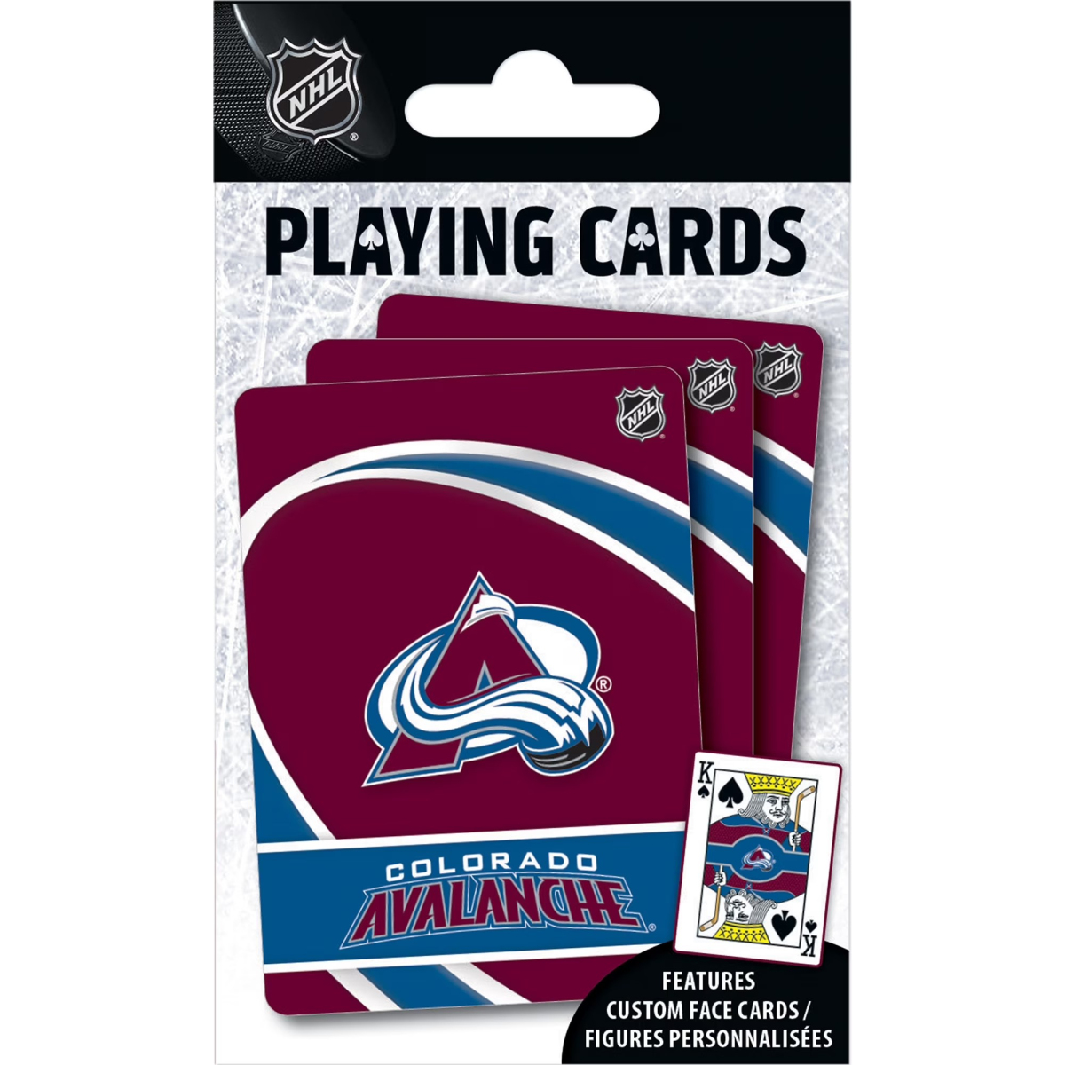 Colorado Avalanche hrací karty Playing