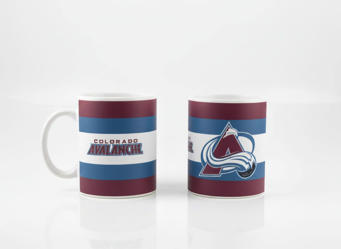Colorado Avalanche hrníček STRIPES (330ml)