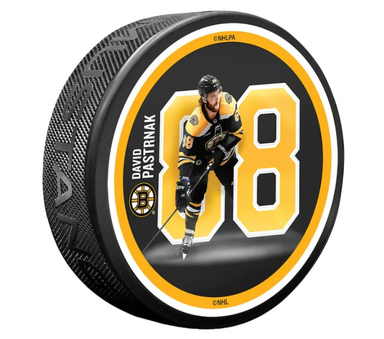 Boston Bruins puk Breakout Series - David Pastrnak
