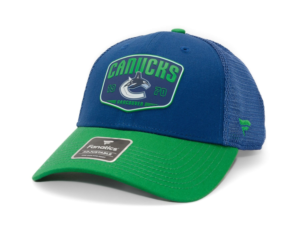 Vancouver Canucks čepice baseballová kšiltovka A/CAP Structured Adjustable Meshback