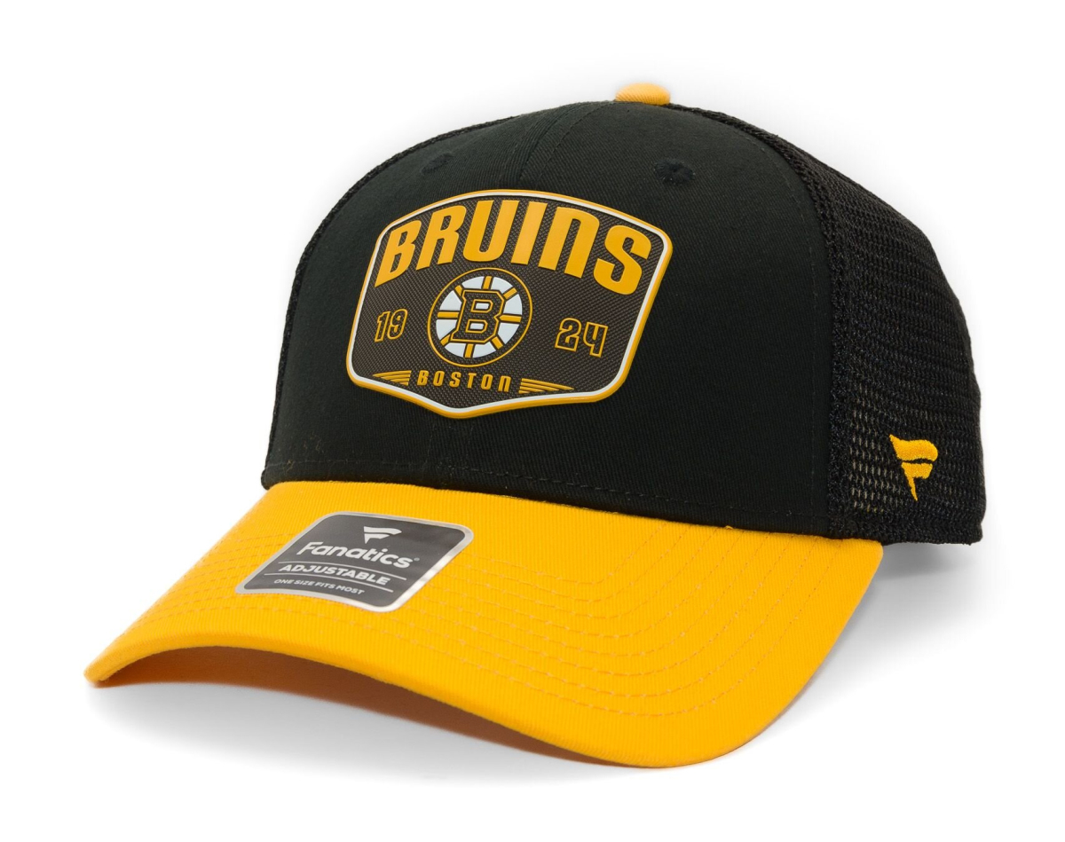 Boston Bruins čepice baseballová kšiltovka A/CAP Structured Adjustable Meshback