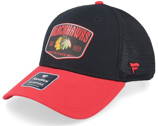 Chicago Blackhawks čepice baseballová kšiltovka A/CAP Structured Adjustable Meshback