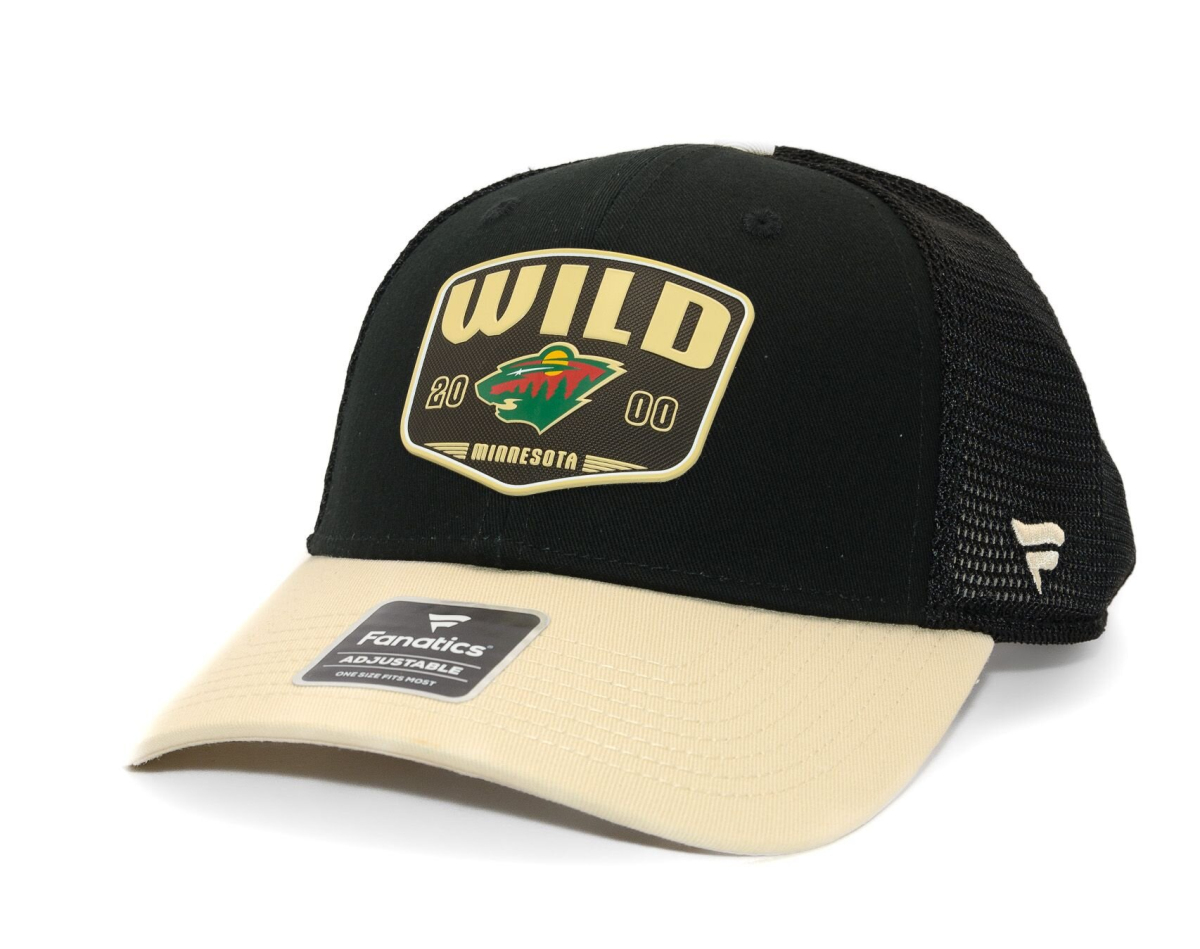 Minnesota Wild čepice baseballová kšiltovka A/CAP Structured Adjustable Meshback