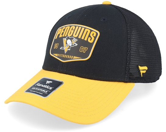 Pittsburgh Penguins čepice baseballová kšiltovka A/CAP Structured Adjustable Meshback
