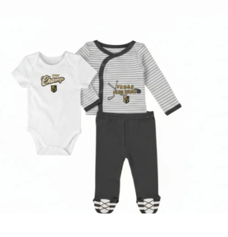 Vegas Golden Knights dětské body 3 Piece Set