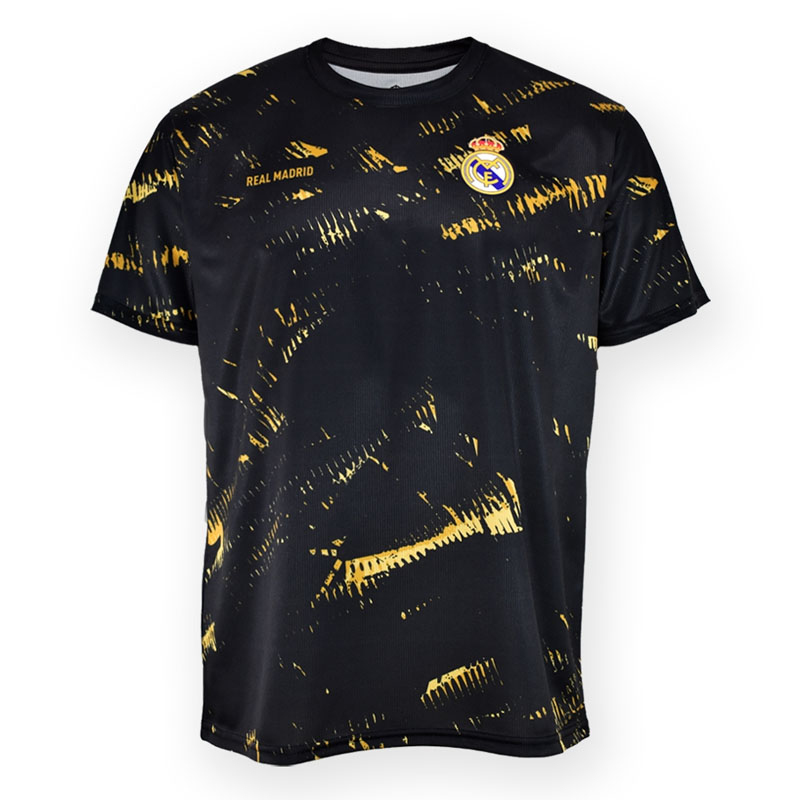 Real Madrid dětský fotbalový dres black gold