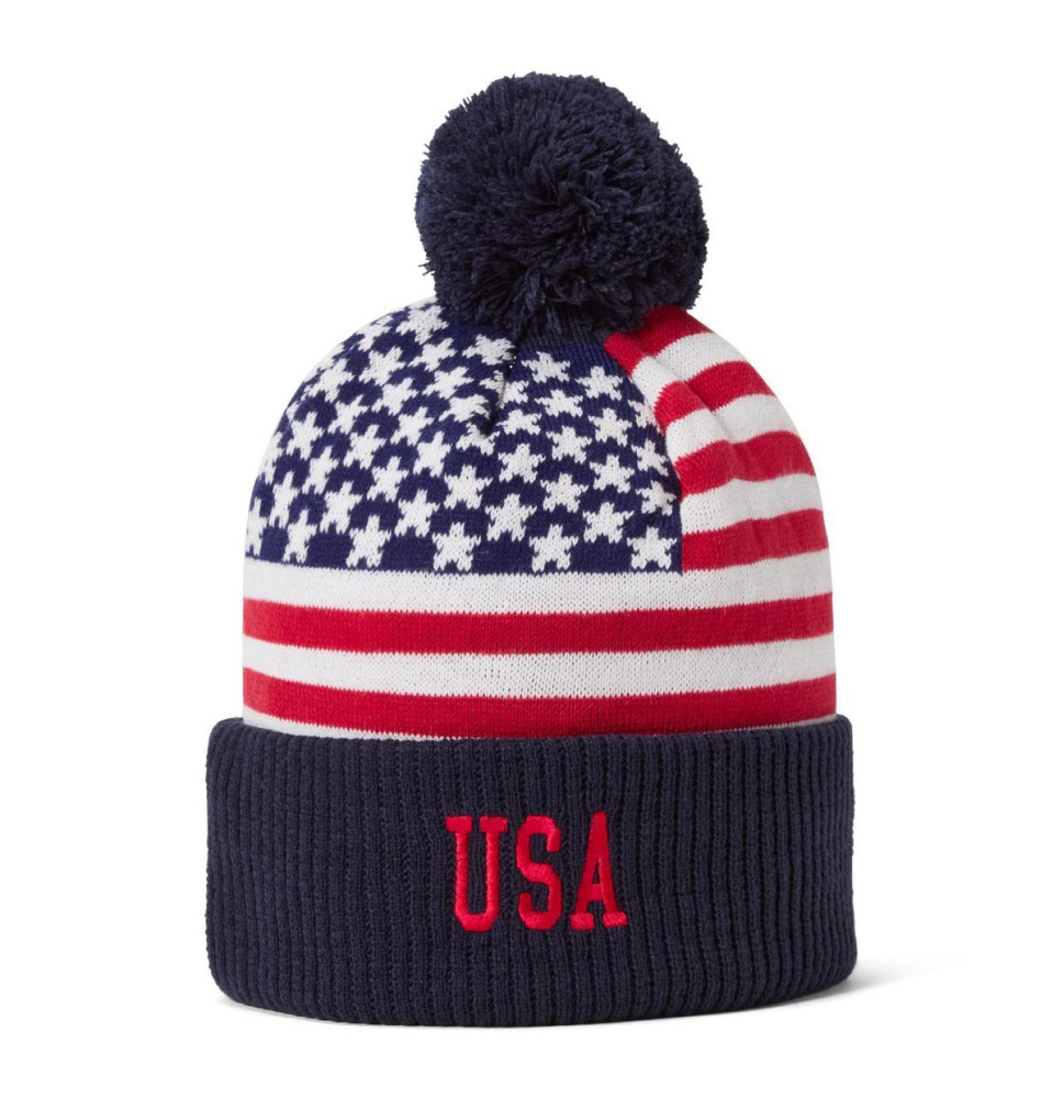 Hokejové reprezentace zimní čepice USA Pom Flag