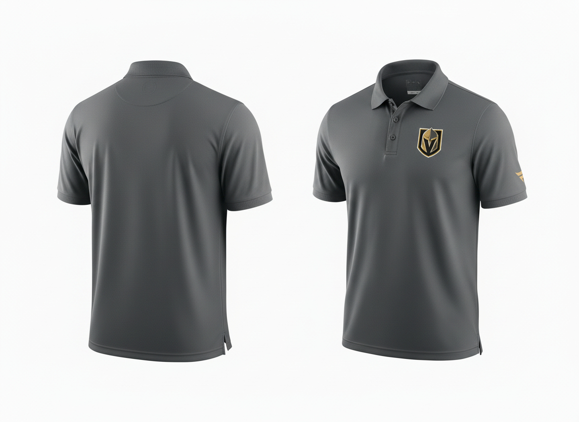 Vegas Golden Knights pánské polo tričko Authentic Rinkside Performance