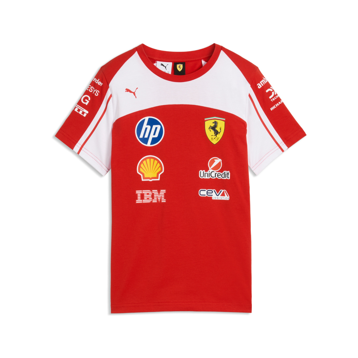 Ferrari dětské tričko official Teamline Replica F1 Team 2026