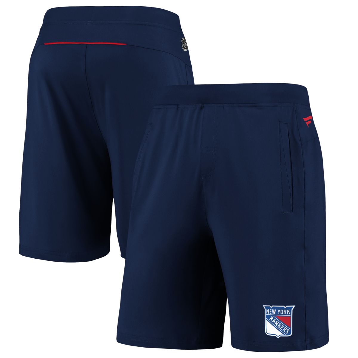 New York Rangers pánské kraťasy NHL Authentic Rinkside Performance