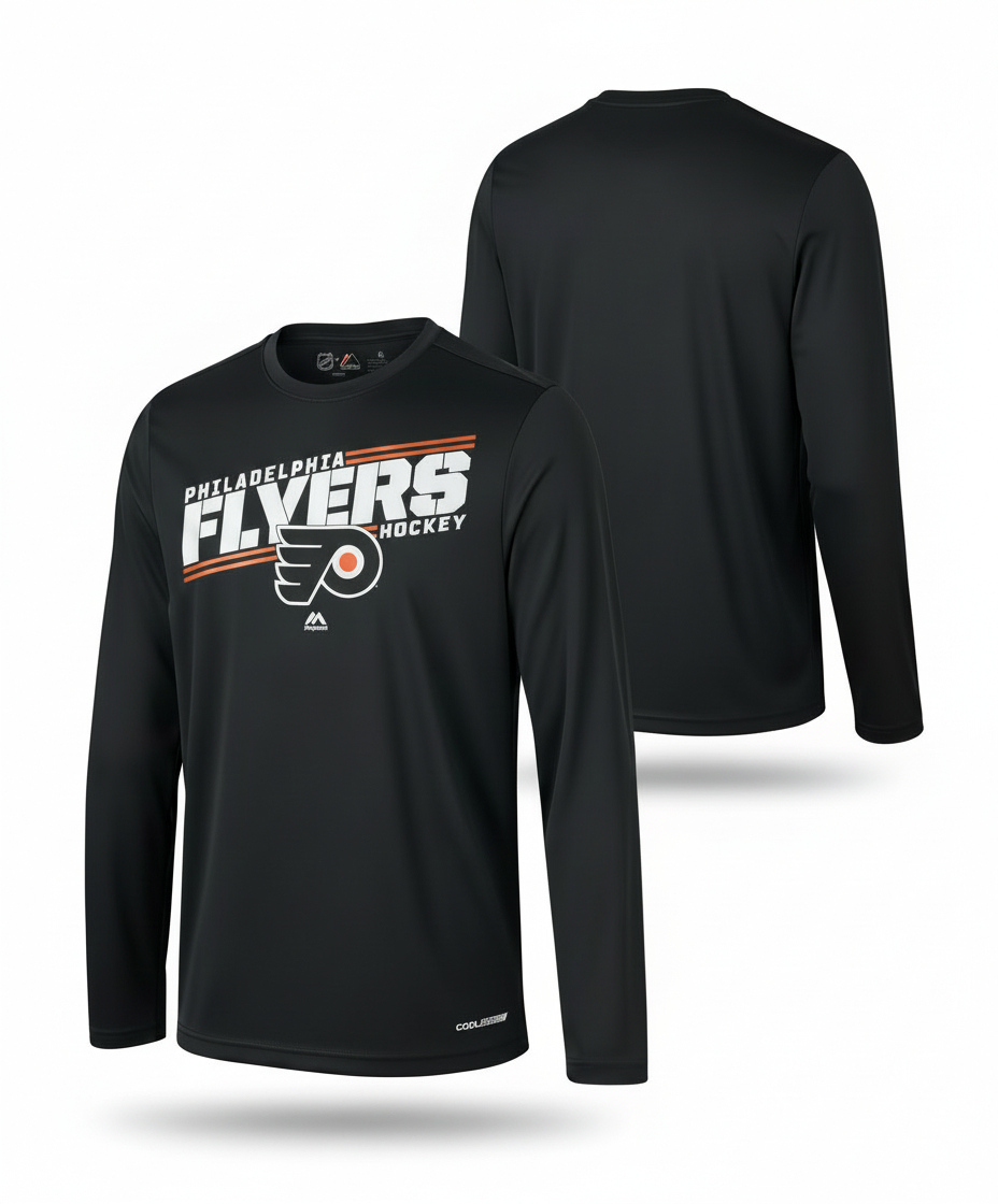 Philadelphia Flyers pánské tričko s dlouhým rukávem Low Point black