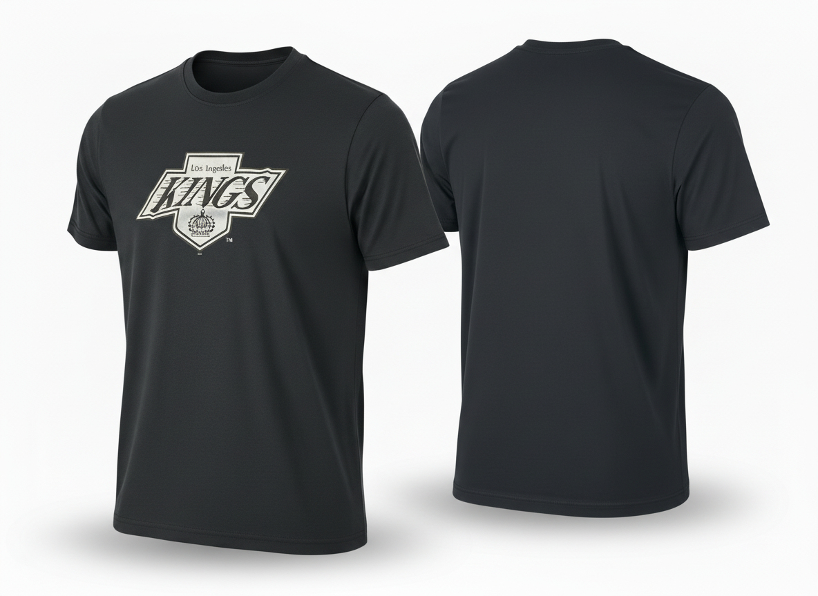 Los Angeles Kings pánské tričko Team Logo black