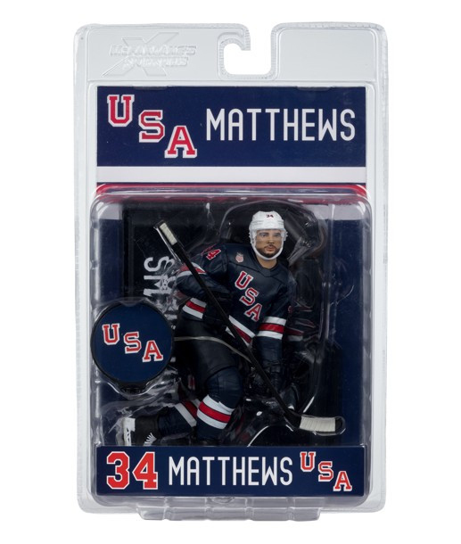 Hokejové reprezentace figurka Auston Matthews #34 USA Olympics 2026