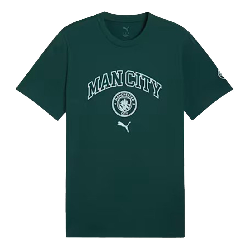 Manchester City pánské tričko Culture green