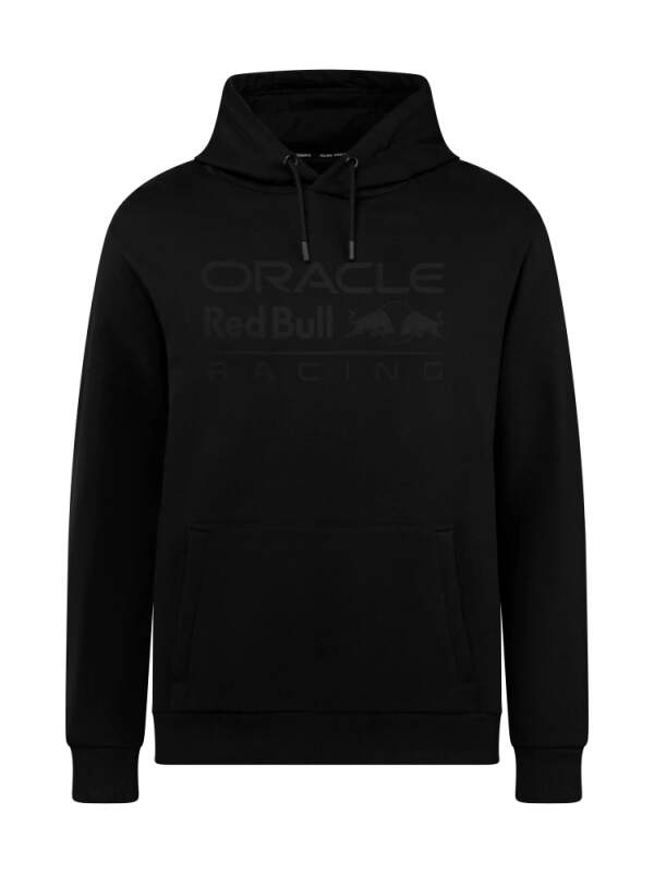 Red Bull Racing pánská mikina s kapucí logo Tonal black F1 Team 2026