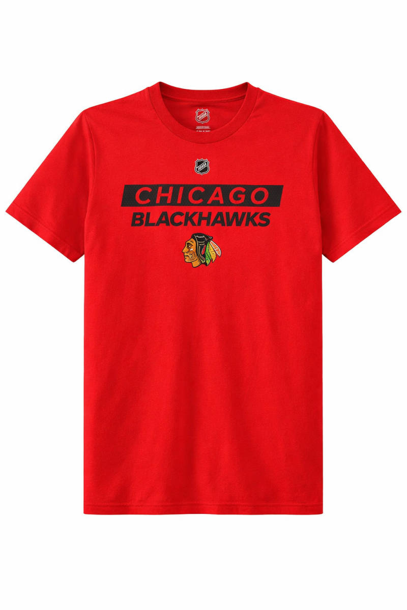 Chicago Blackhawks dětské tričko Locker Room Red