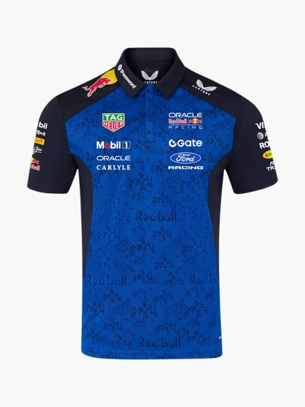 Red Bull Racing pánské polo tričko official Teamline Replica F1 Team 2026