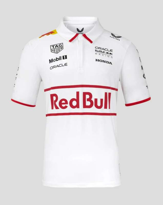 Red Bull Racing pánské polo tričko SE Japan white F1 Team 2026