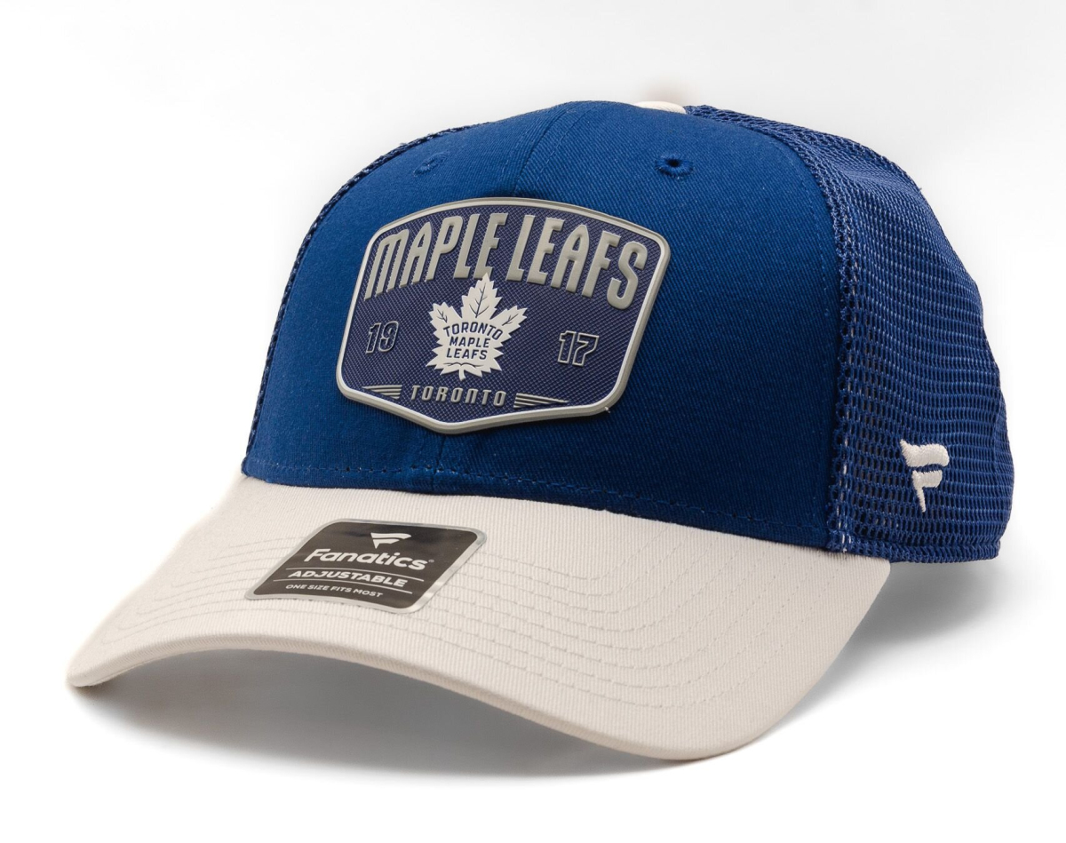 Toronto Maple Leafs čepice baseballová kšiltovka A/CAP Structured Adjustable Meshback