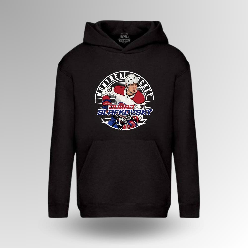 Montreal Canadiens dětská mikina s kapucí Juraj Slafkovský #88 Town Exclusive Collection