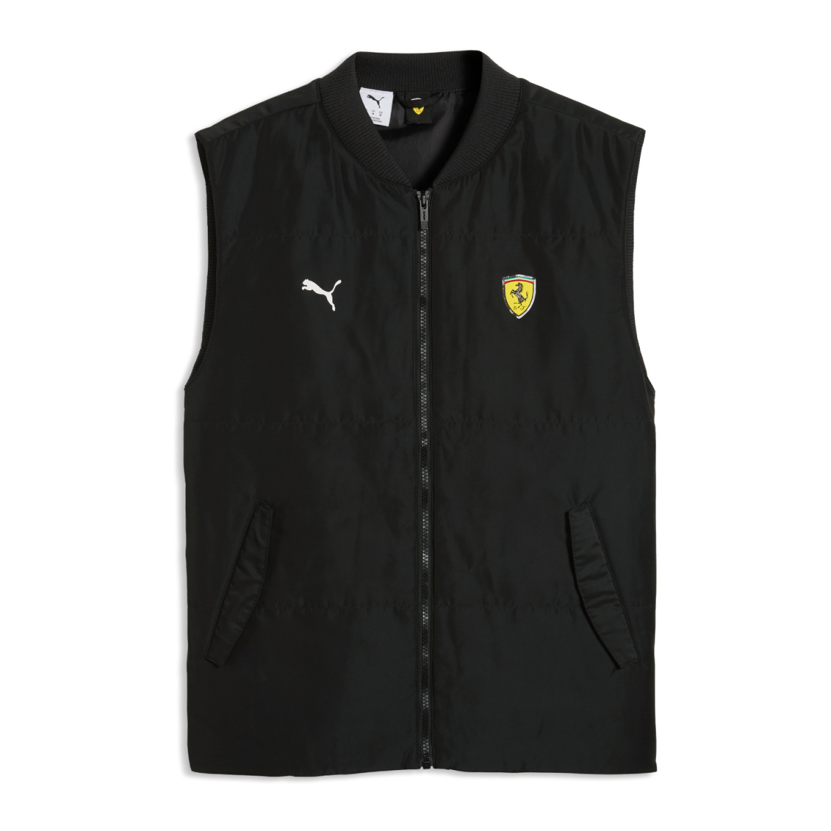 Ferrari pánská vesta Logo black F1 Team 2026