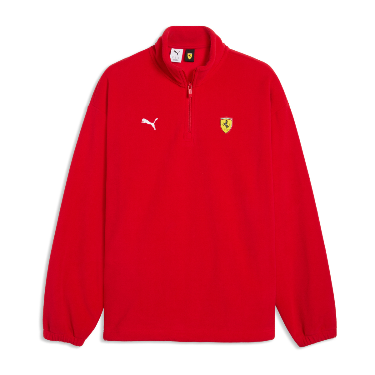 Ferrari pánská mikina 1/4 Zip red F1 Team 2026