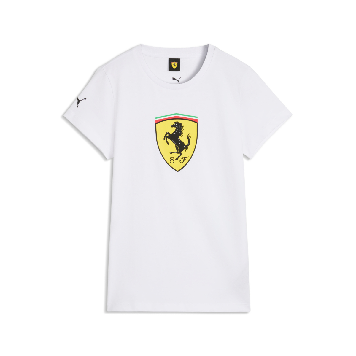 Ferrari dámské tričko Large Logo white F1 Team 2026