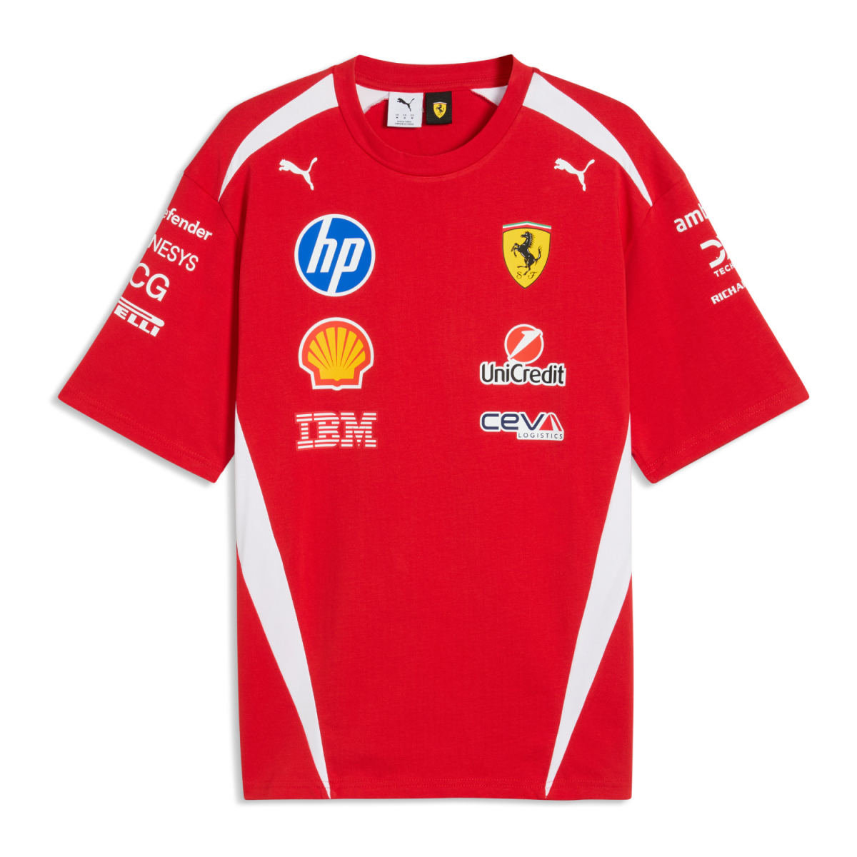 Ferrari pánské tričko Drivers red F1 Team 2026