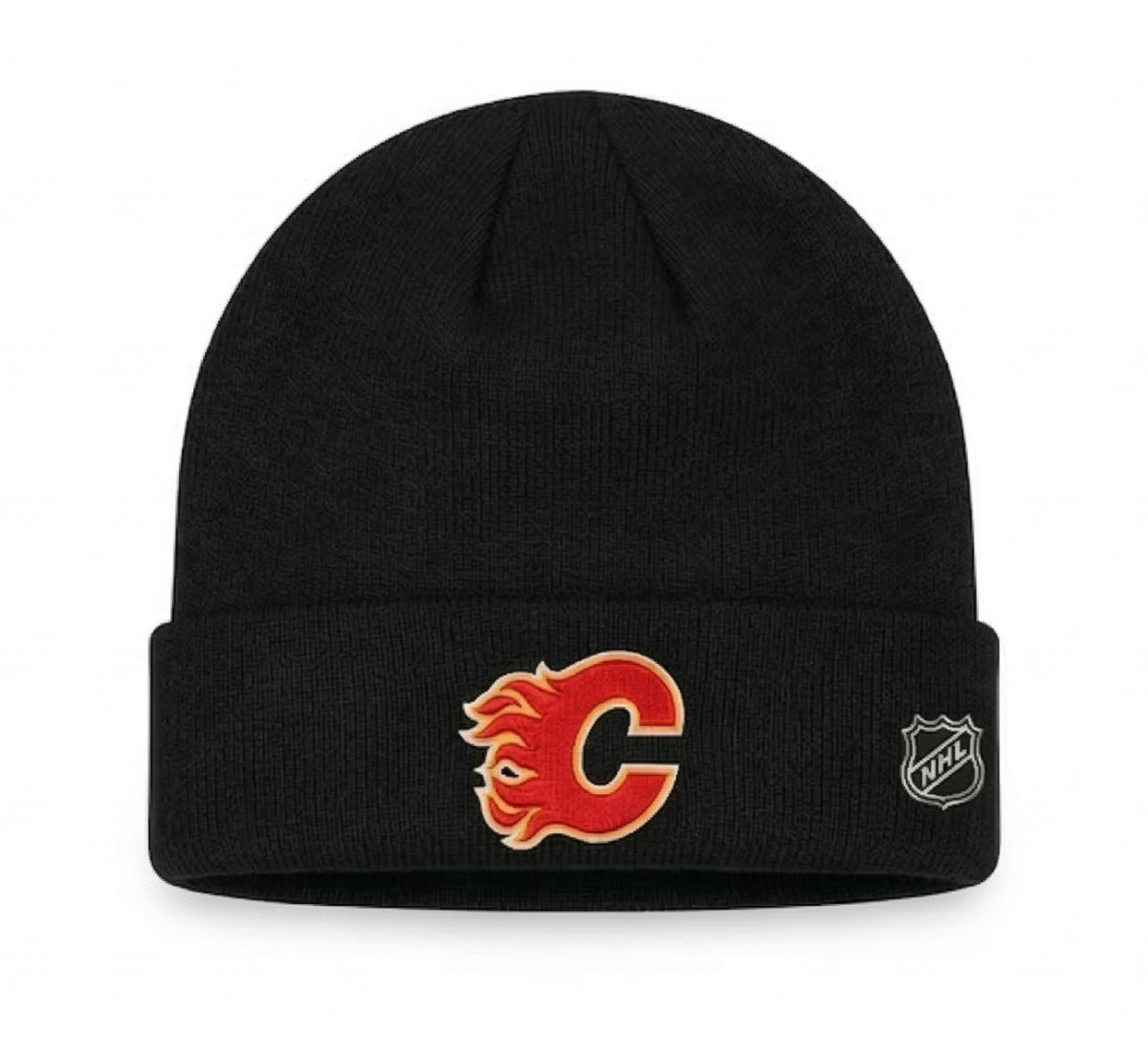 Calgary Flames zimní čepice Authentic Pro A/Cap Cuffed Beanie