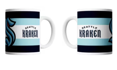 Seattle Kraken hrníček Stripes (330ml)