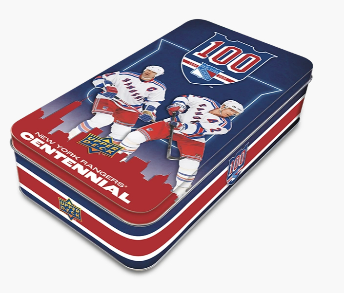 NHL boxy hokejové karty NHL 2025-26 Upper Deck New York Rangers NHL Centennial Hobby Box