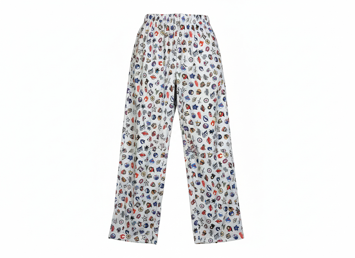 NHL produkty dětské tepláky All Over Printed Pant