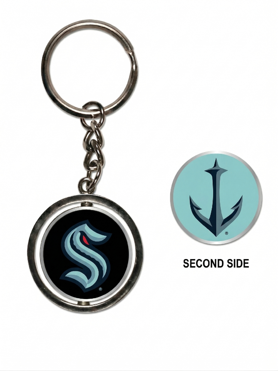 Seattle Kraken přívěšek na klíče Spinner Key Ring