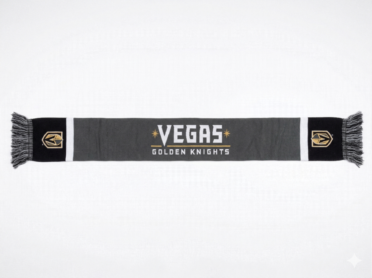 Vegas Golden Knights dětská šála Jacquard Scarf