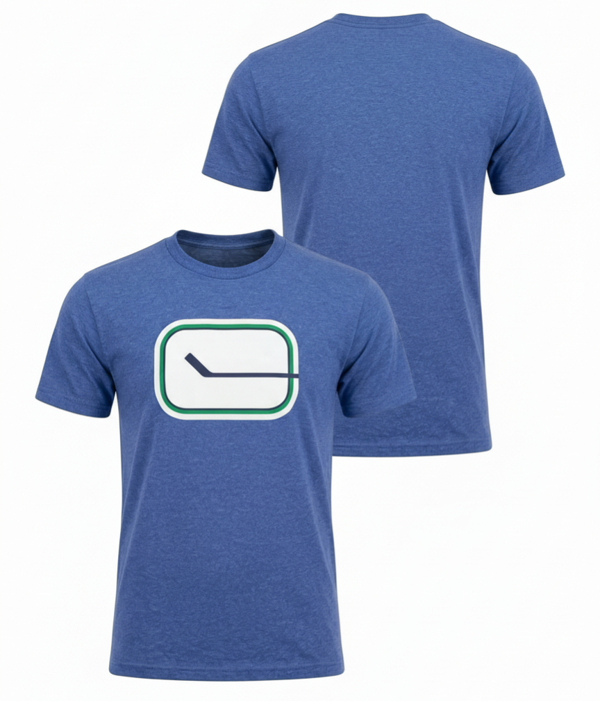 Vancouver Canucks pánské tričko Tek Patch blue