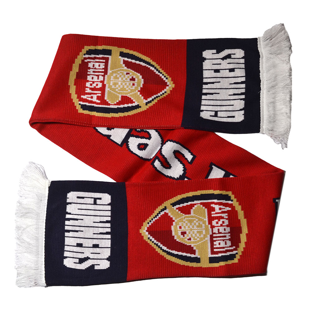 FC Arsenal zimní šála Gunners Stripe