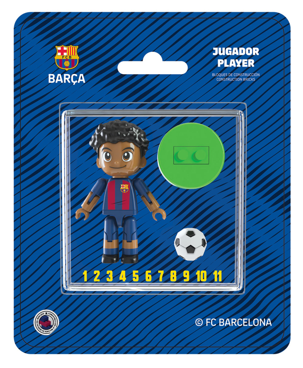 FC Barcelona stavebnice player 4