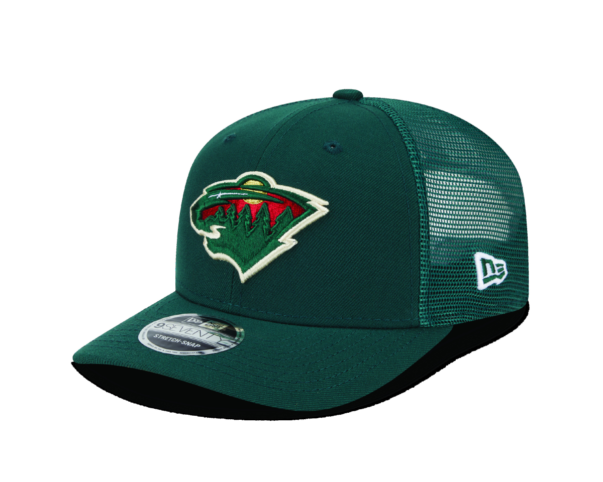 Minnesota Wild čepice baseballová kšiltovka NEW ERA 970SS SP26 green